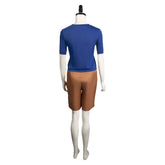 Anime One Piece Nami Blue Shirt Set Outfits Cosplay Costume Halloween Carnival Suit